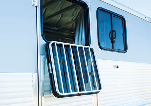 Open Horse Trailer Window Livestock